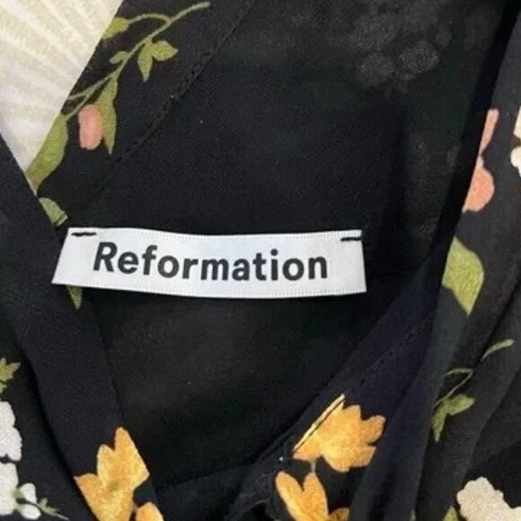 Reformation Harper Midi Dress in Sylvie Floral Size 6 - Picture 7 of 7